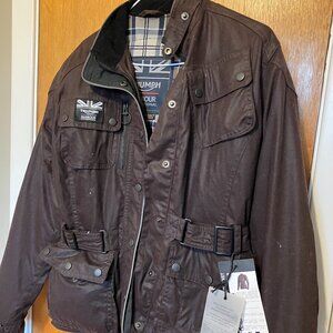 Barbour International Triumph riding jacket